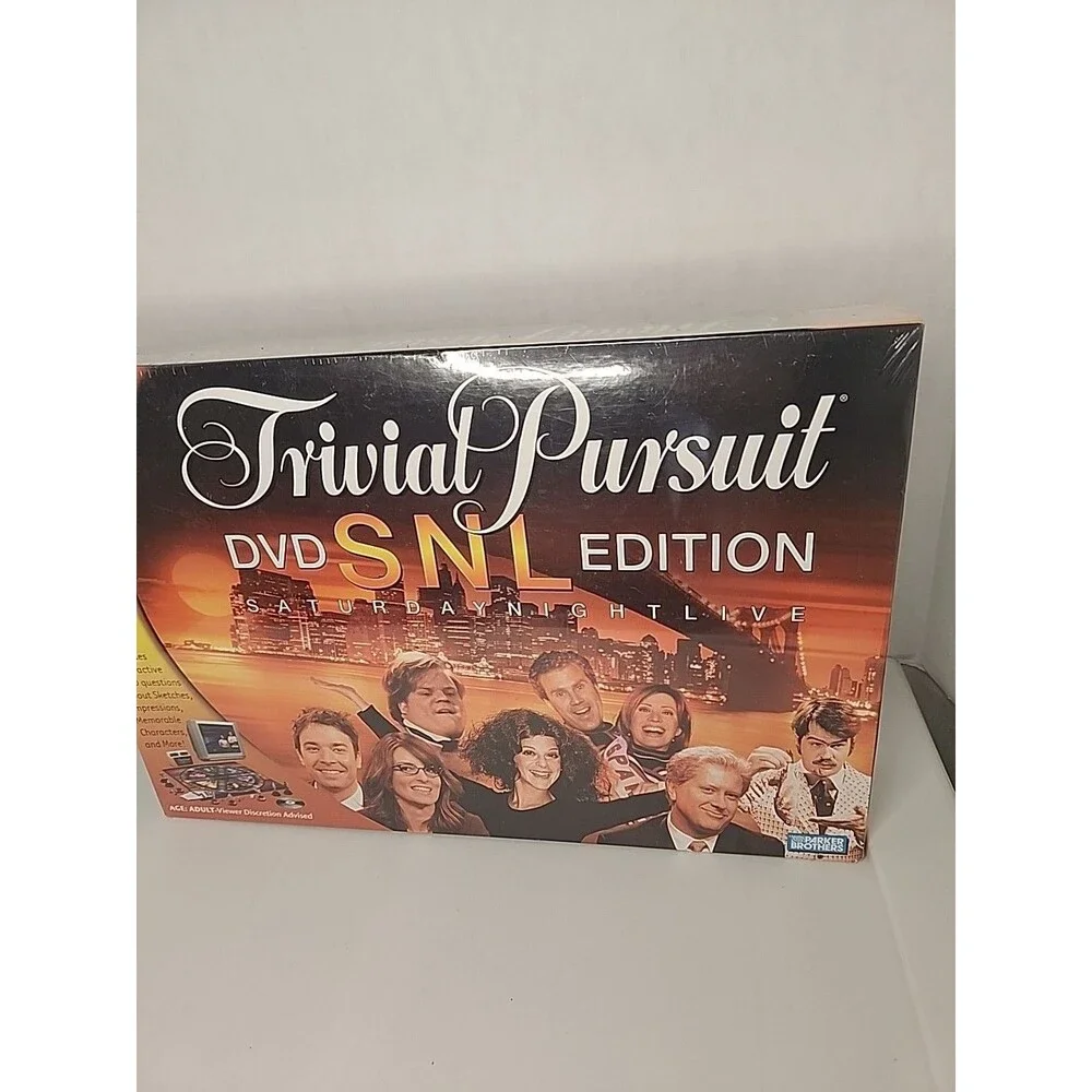 PARKER BROTHERS TRIVIAL PURSUIT DVD SNL EDITION SEALED GAME! Saturday Night Live